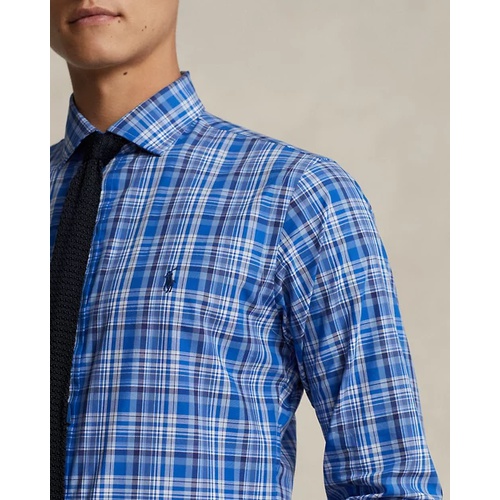 폴로 랄프로렌 Classic Fit Plaid Stretch Poplin Shirt