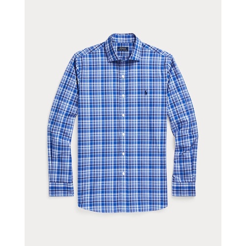 폴로 랄프로렌 Classic Fit Plaid Stretch Poplin Shirt