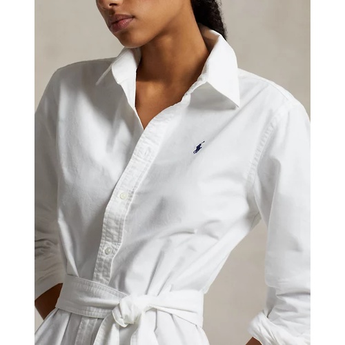 폴로 랄프로렌 Belted Cotton Oxford Shirtdress