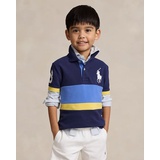 Big Pony Cotton Mesh Polo Shirt