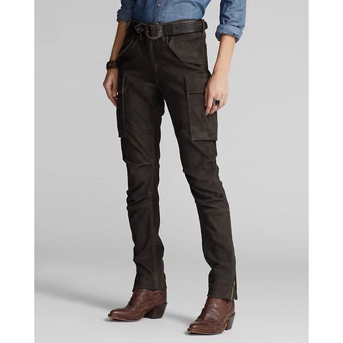 폴로 랄프로렌 Skinny Suede Cargo Pant