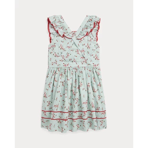 폴로 랄프로렌 Floral Linen-Cotton Dress