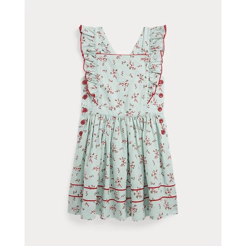 폴로 랄프로렌 Floral Linen-Cotton Dress