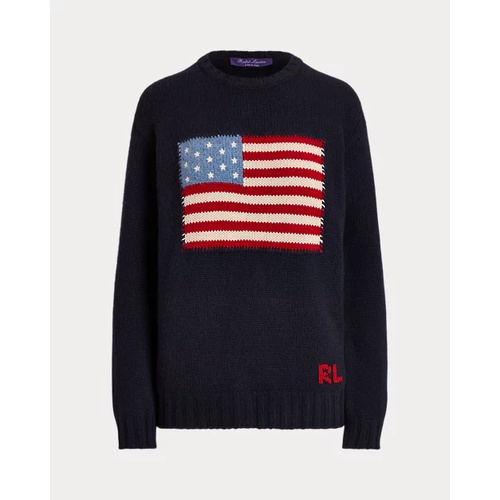 폴로 랄프로렌 Flag Cashmere Crewneck Sweater