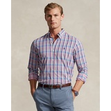 Classic Fit Plaid Stretch Twill Shirt