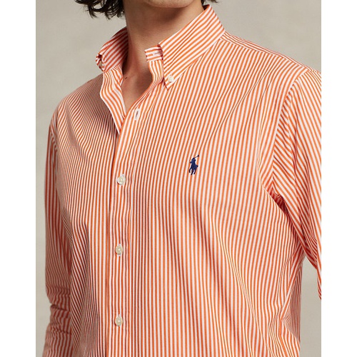 폴로 랄프로렌 Slim Fit Striped Stretch Poplin Shirt - All Fits