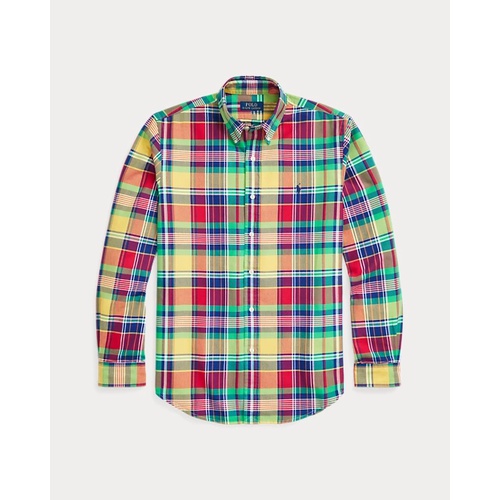 폴로 랄프로렌 Classic Fit Plaid Oxford Shirt