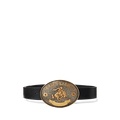 Rodeo-Buckle Vachetta Leather Wide Belt