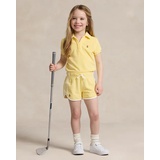 Terry Polo Shirt & Short Set