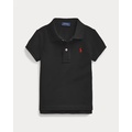 Cotton Mesh Polo Shirt