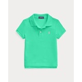 Cotton Mesh Polo Shirt