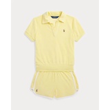 Terry Polo Shirt & Short Set