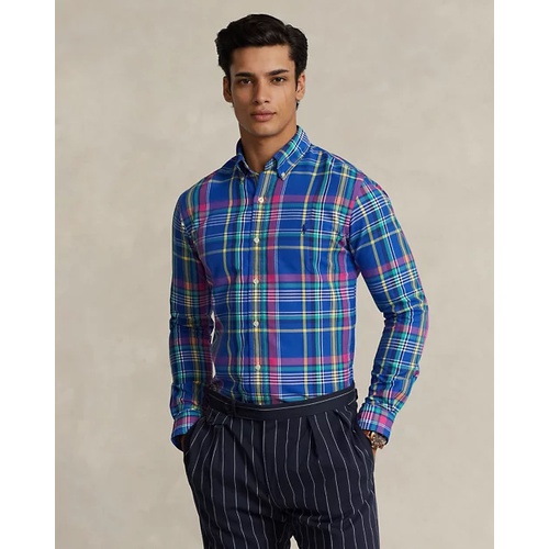 폴로 랄프로렌 Classic Fit Plaid Performance Shirt