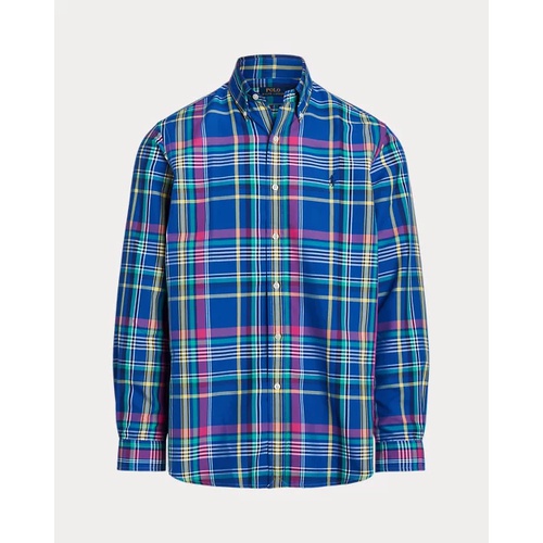 폴로 랄프로렌 Classic Fit Plaid Performance Shirt