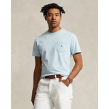 Classic Fit Cotton-Linen Pocket T-Shirt