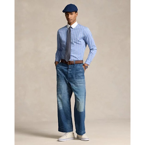 폴로 랄프로렌 Classic Fit Striped Poplin Shirt