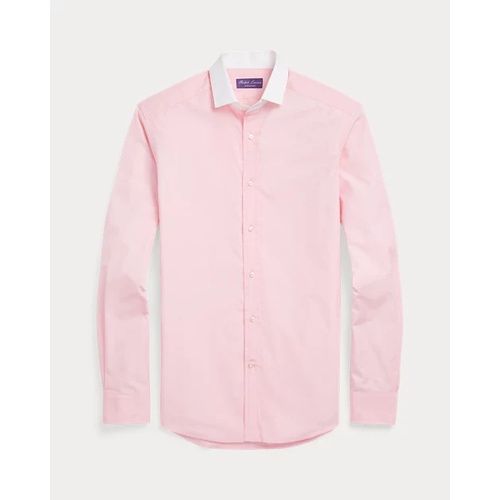 폴로 랄프로렌 End-on-End Poplin-Collar Shirt