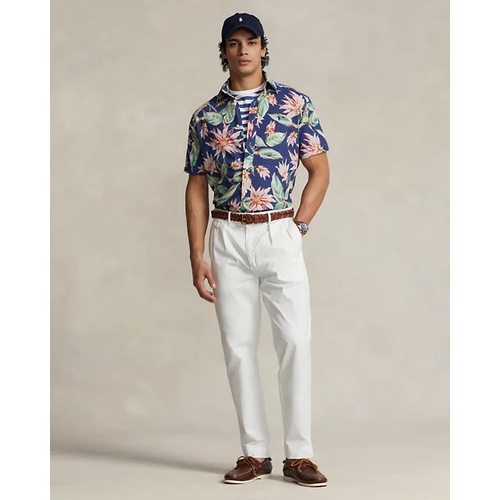 폴로 랄프로렌 Classic Fit Floral Seersucker Shirt