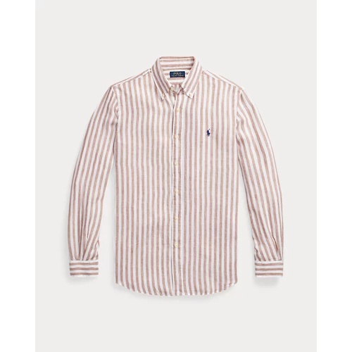 폴로 랄프로렌 Custom Fit Striped Linen Shirt