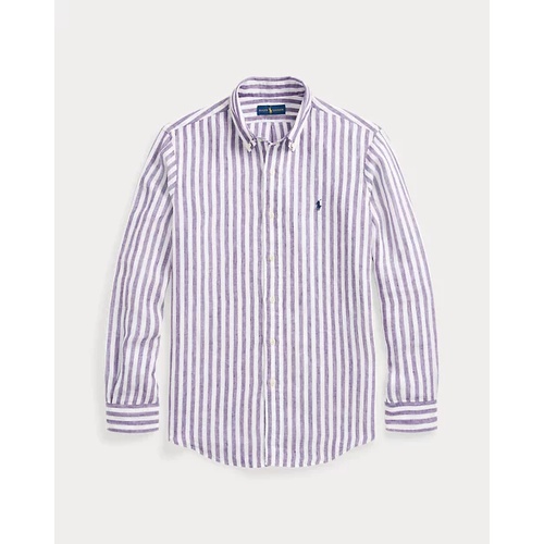 폴로 랄프로렌 Custom Fit Striped Linen Shirt