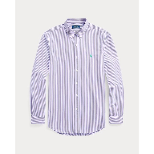 폴로 랄프로렌 Slim Fit Striped Stretch Poplin Shirt - All Fits