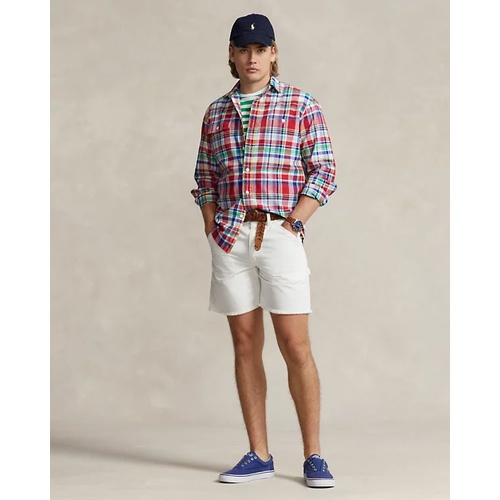 폴로 랄프로렌 Classic Fit Plaid Oxford Workshirt