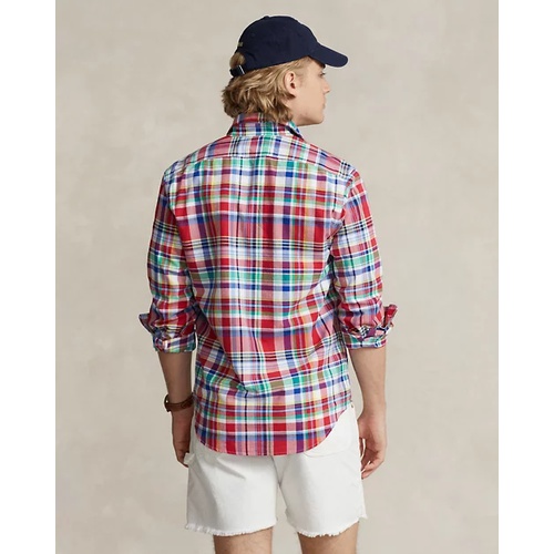 폴로 랄프로렌 Classic Fit Plaid Oxford Workshirt