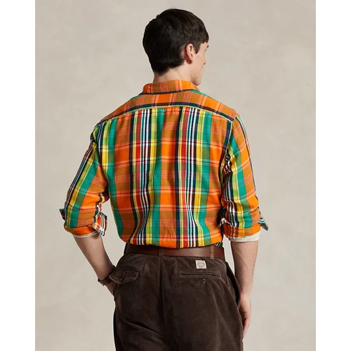 폴로 랄프로렌 Classic Fit Plaid Flannel Workshirt