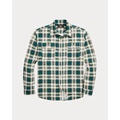 Plaid-Print Chamois Workshirt