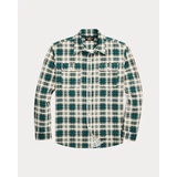 Plaid-Print Chamois Workshirt