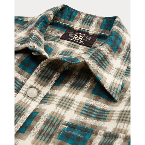 폴로 랄프로렌 Plaid-Print Chamois Workshirt