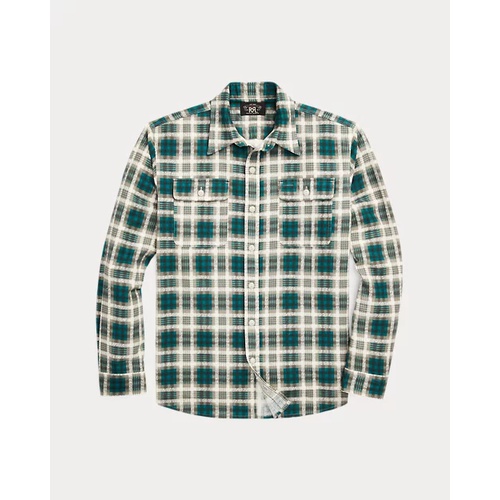 폴로 랄프로렌 Plaid-Print Chamois Workshirt