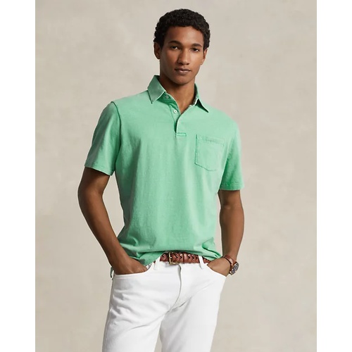 폴로 랄프로렌 Classic Fit Cotton-Linen Polo Shirt