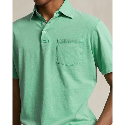 폴로 랄프로렌 Classic Fit Cotton-Linen Polo Shirt