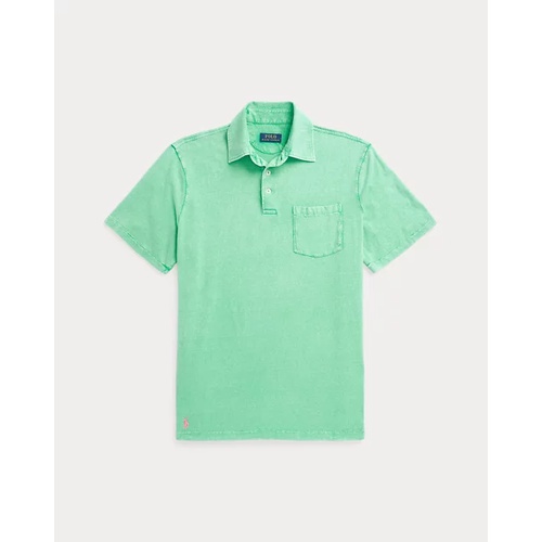 폴로 랄프로렌 Classic Fit Cotton-Linen Polo Shirt