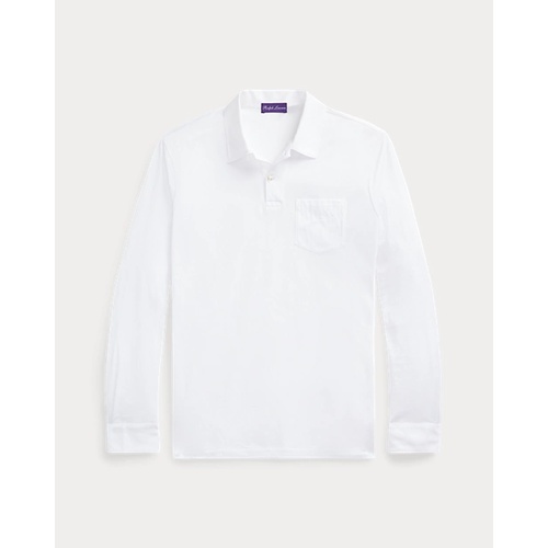 폴로 랄프로렌 Lisle Pocket Long-Sleeve Polo Shirt