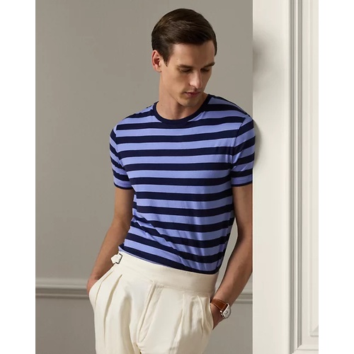 폴로 랄프로렌 Striped Lisle Crewneck T-Shirt