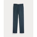 Slim Fit Striped Wool Suit Trouser