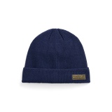 Rib-Knit Cotton Watch Cap