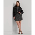 Boucle Pencil Miniskirt