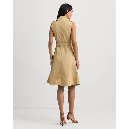 폴로 랄프로렌 Micro-Sanded Twill Sleeveless Dress