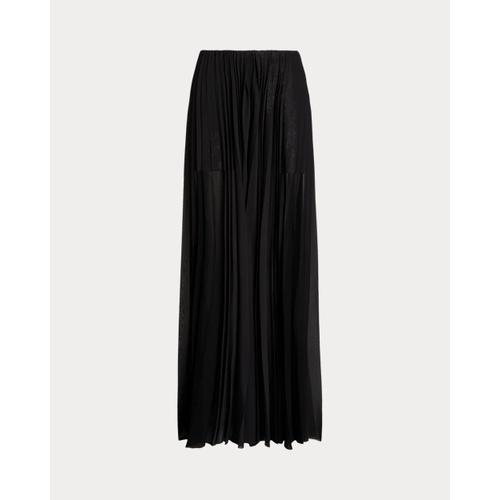 폴로 랄프로렌 Mallorie Pleated Chiffon Pant