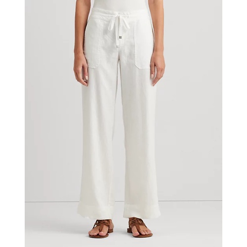 폴로 랄프로렌 Linen Wide-Leg Pant