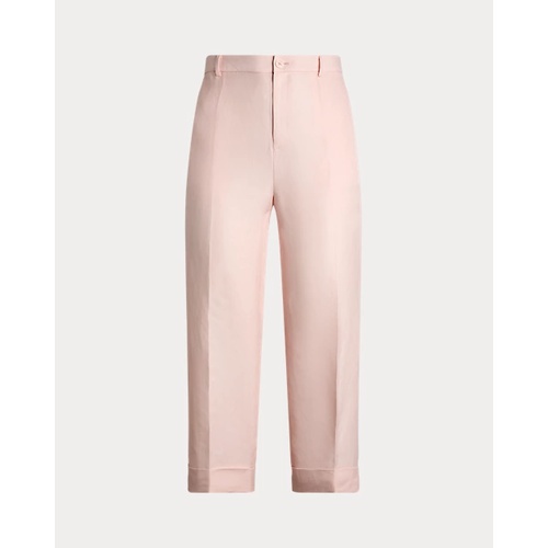 폴로 랄프로렌 Linen-Blend-Twill Cropped Pant