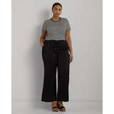 Satin Charmeuse Wide-Leg Pant