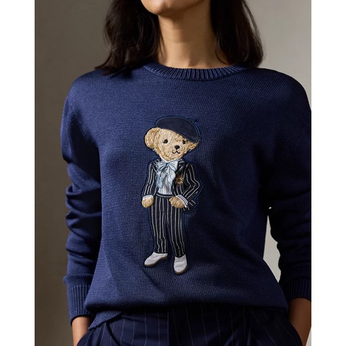 폴로 랄프로렌 Cricket Polo Bear Silk Sweater