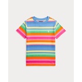 Striped Cotton Jersey Tee