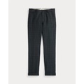 Slim Windowpane Linen-Blend Suit Trouser