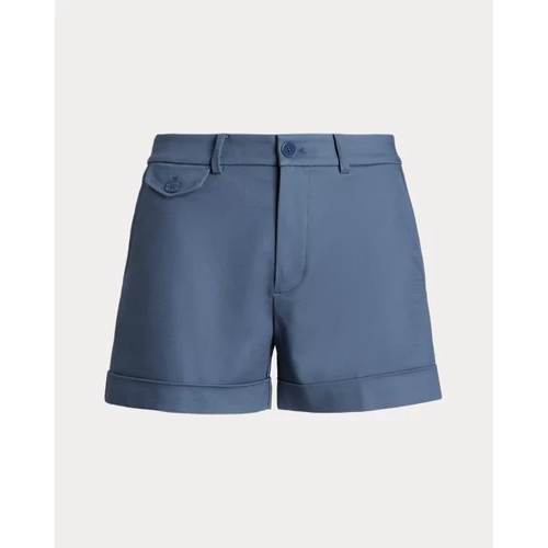 폴로 랄프로렌 Pleated Double-Faced Cotton Short