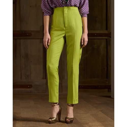 폴로 랄프로렌 Ramona Silk-Blend Shantung Pant